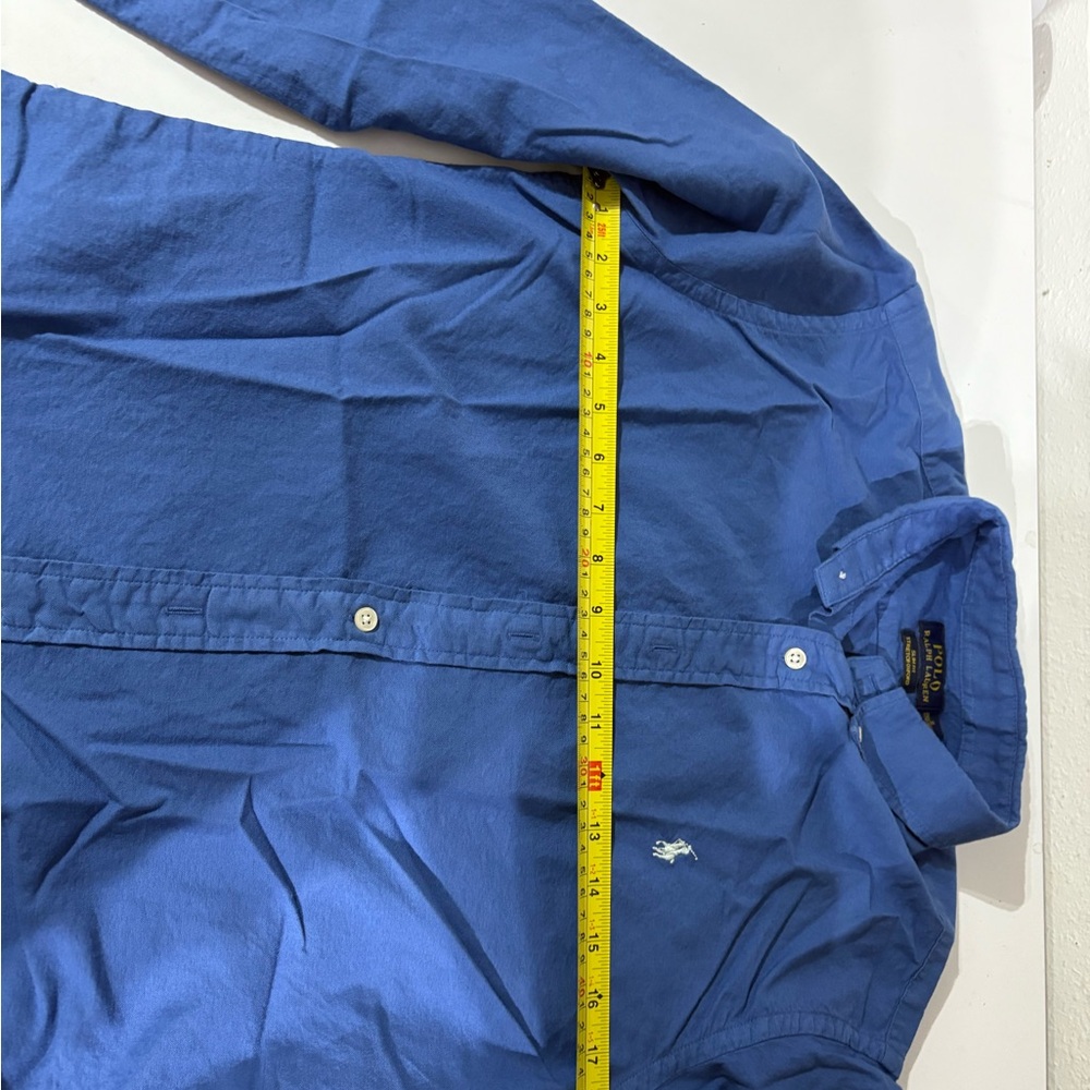Polo Ralph Lauren Dress Shirt Blue Small - Picture 2 of 4